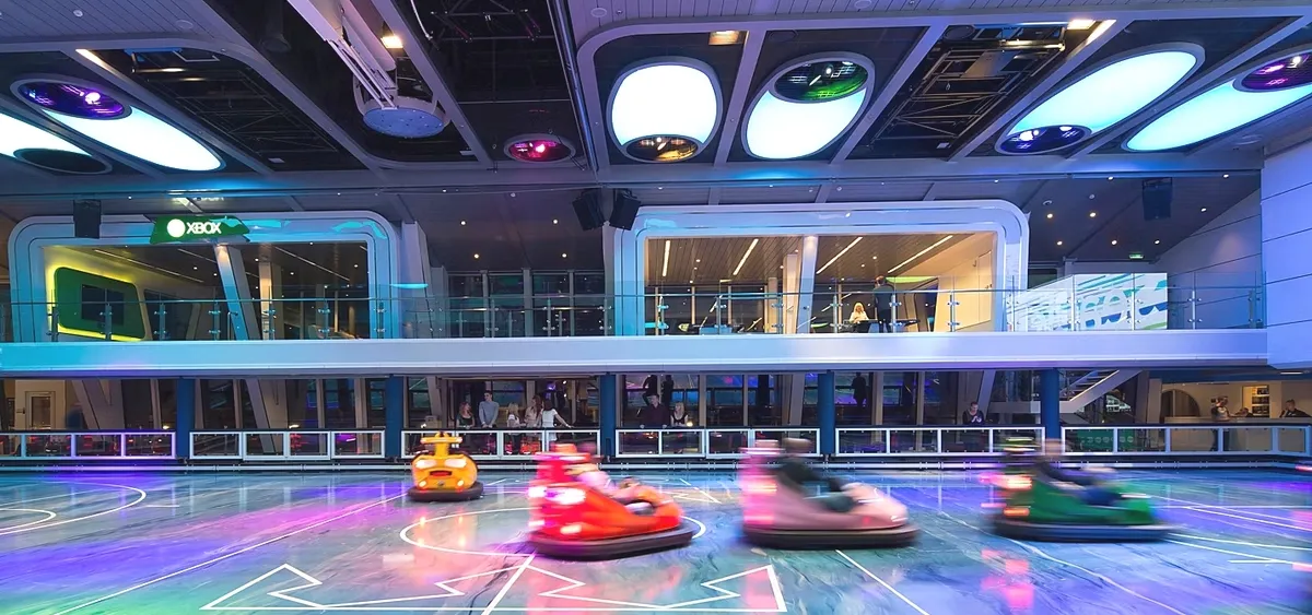 3- SEAPLEX <br> EL ESPACIO LÚDICO GIGANTE DEL QUANTUM OF THE SEAS