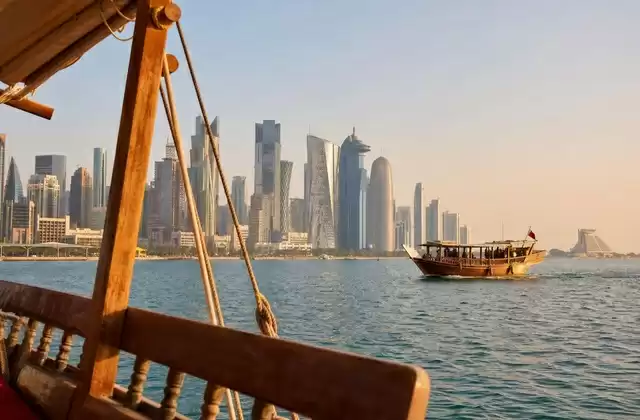 Desde un paseo en dhow