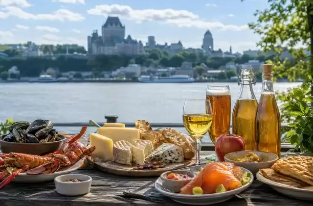 Probar los sabores de Quebec