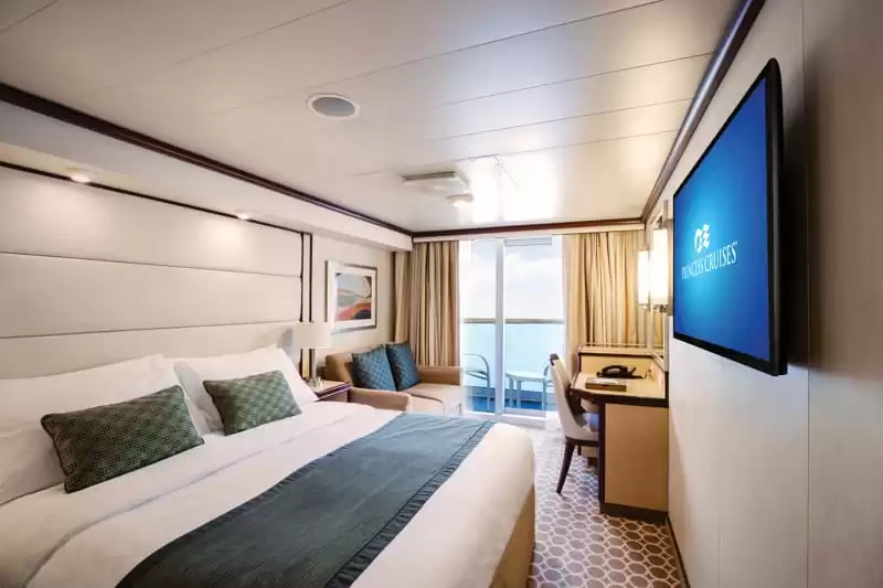 Cabina con Balcón Deluxe Vista Obstruida