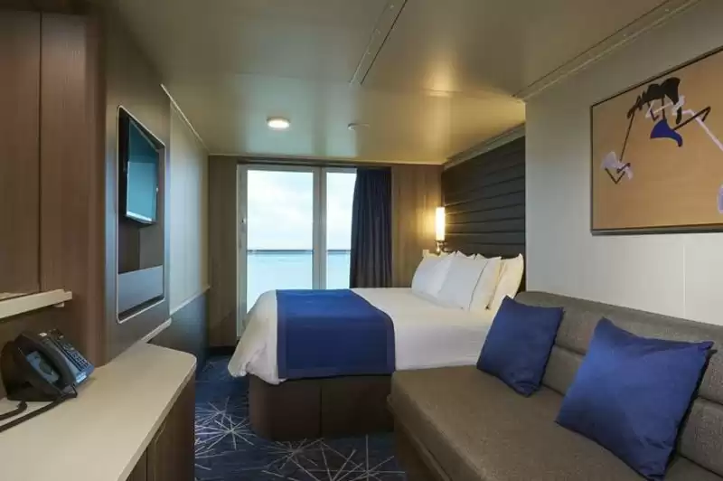 Cabina con balcón grande