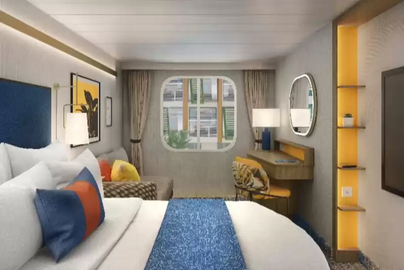 Cabina interior con vista a Central Park
